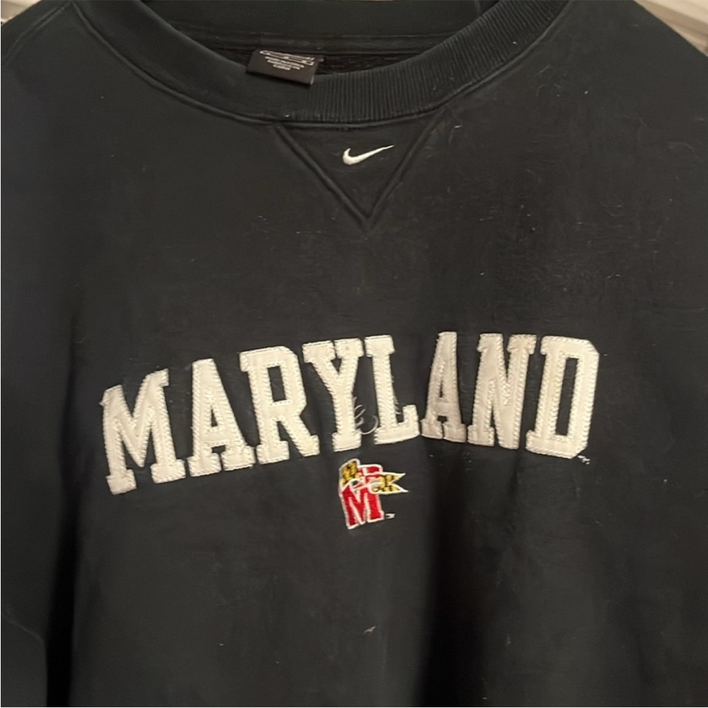 University of Maryland Nike crew neck
